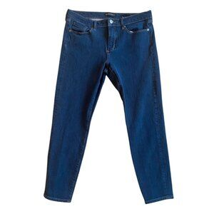 Banana‎ Republic Premium Denim Womens Dark Wash Skinny Jeans Stretch Size 29